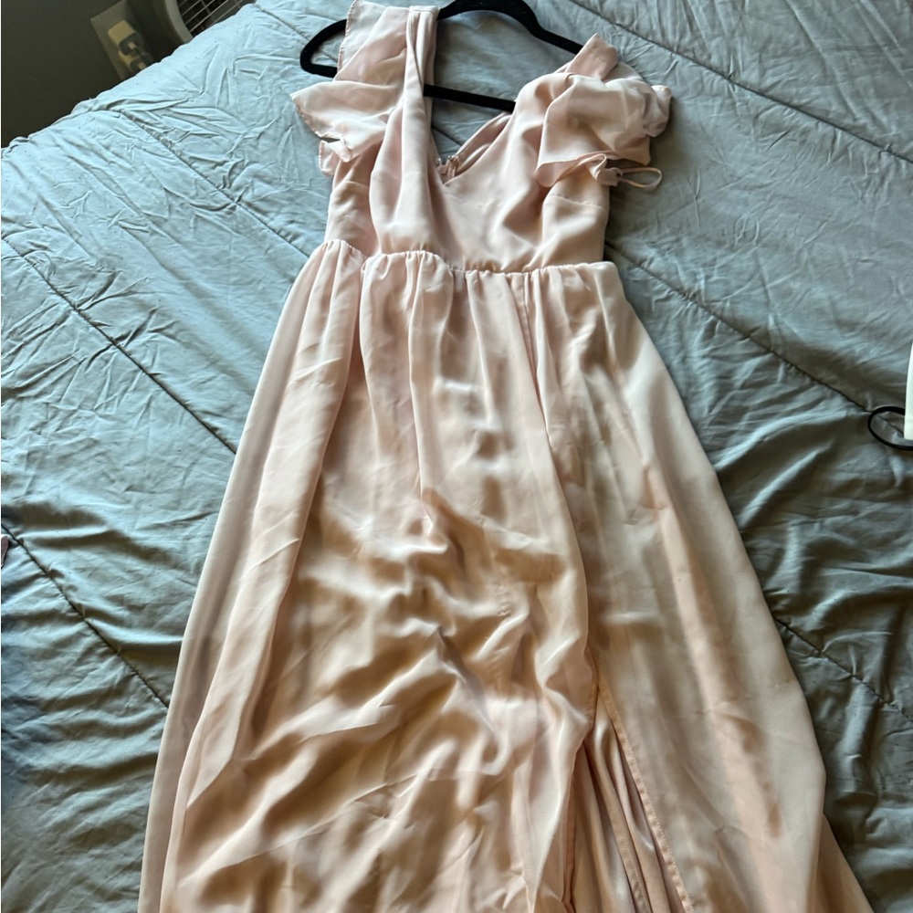 Birdy Grey Blush Pink Wedding Dress